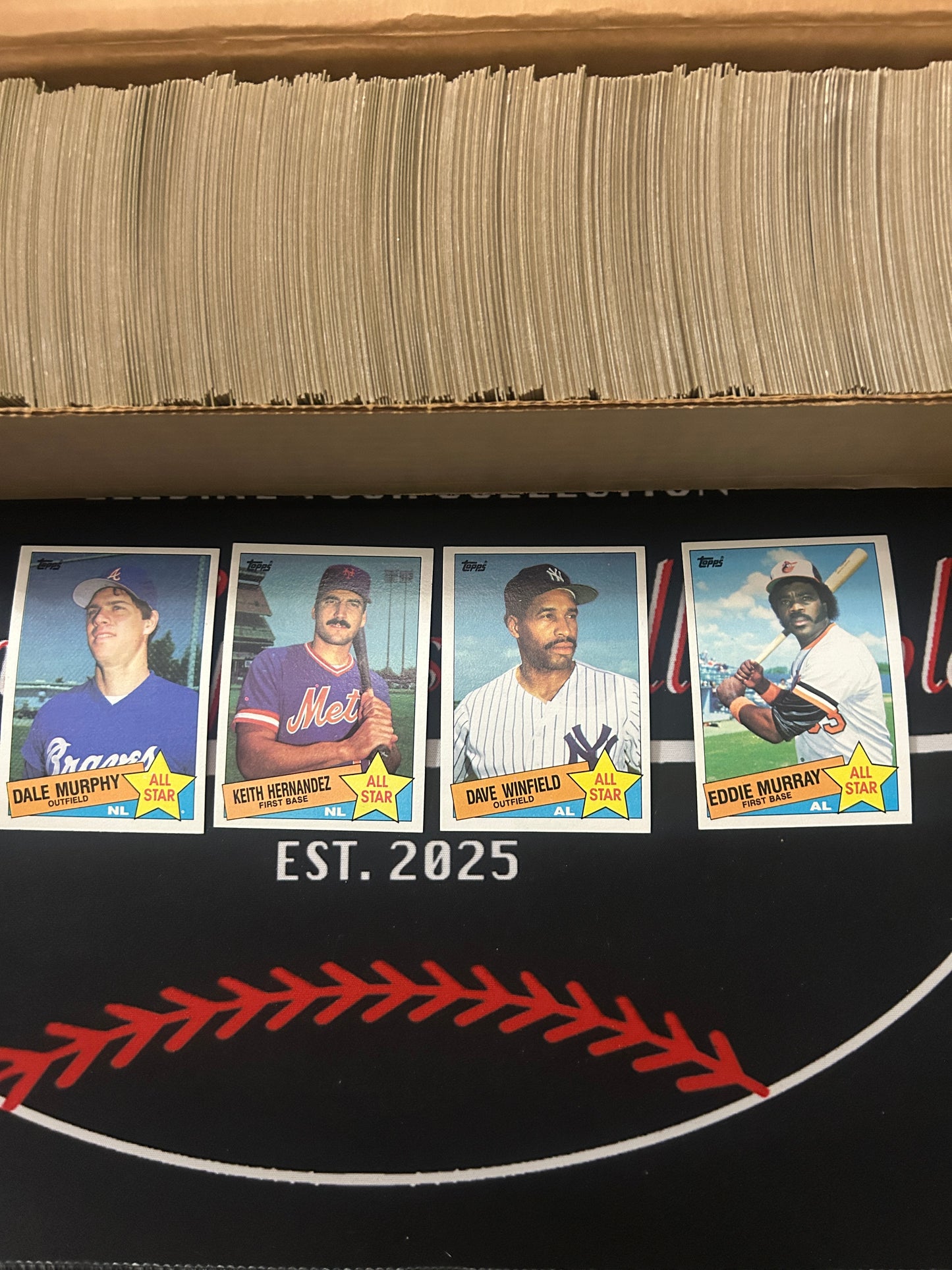 1985 Topps NEAR COMPLETE SET 765/792 Cards (EX)