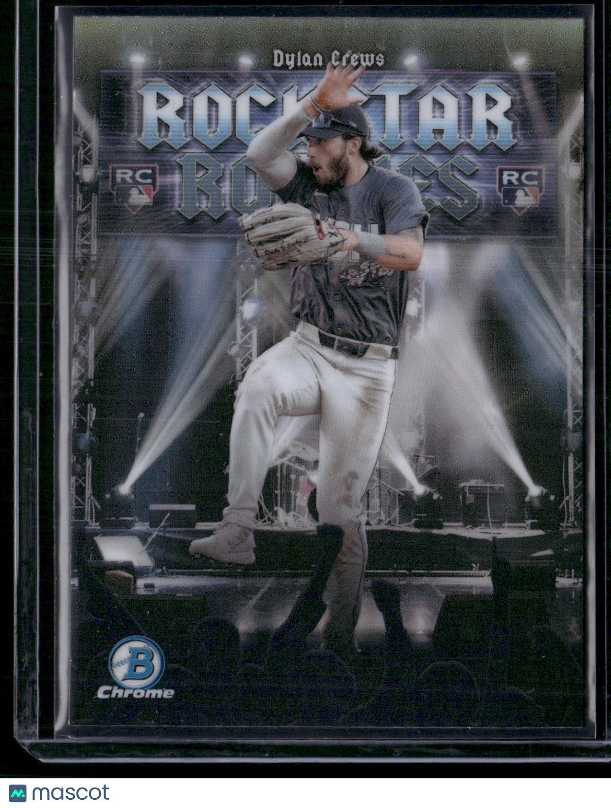 2025 Bowman DYLAN CREWS RC #RR-15 Rockstar Rookies RC