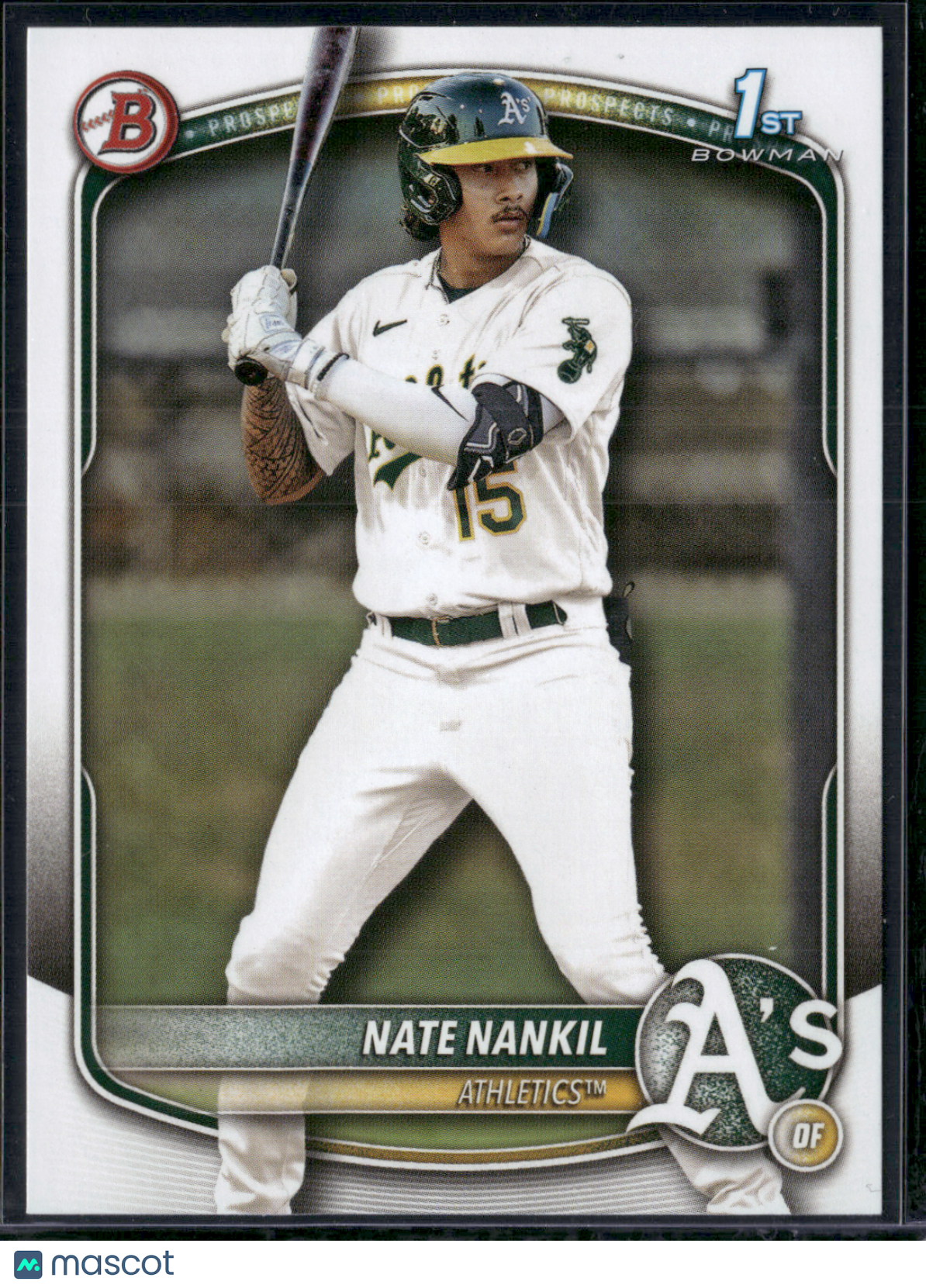 2025 Bowman NATE NANKIL #BP-102 1st Bowman