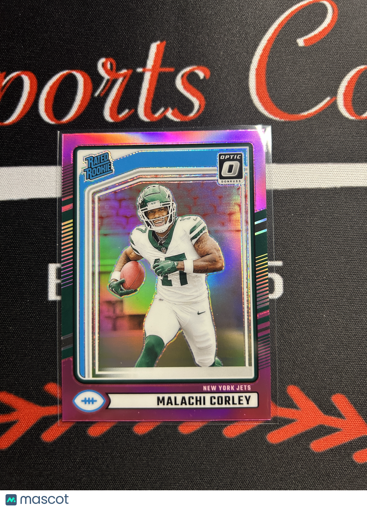 2024 Donruss Football MALACHI CORLEY #333 Optic Preview Pink Prizm Rookie RC