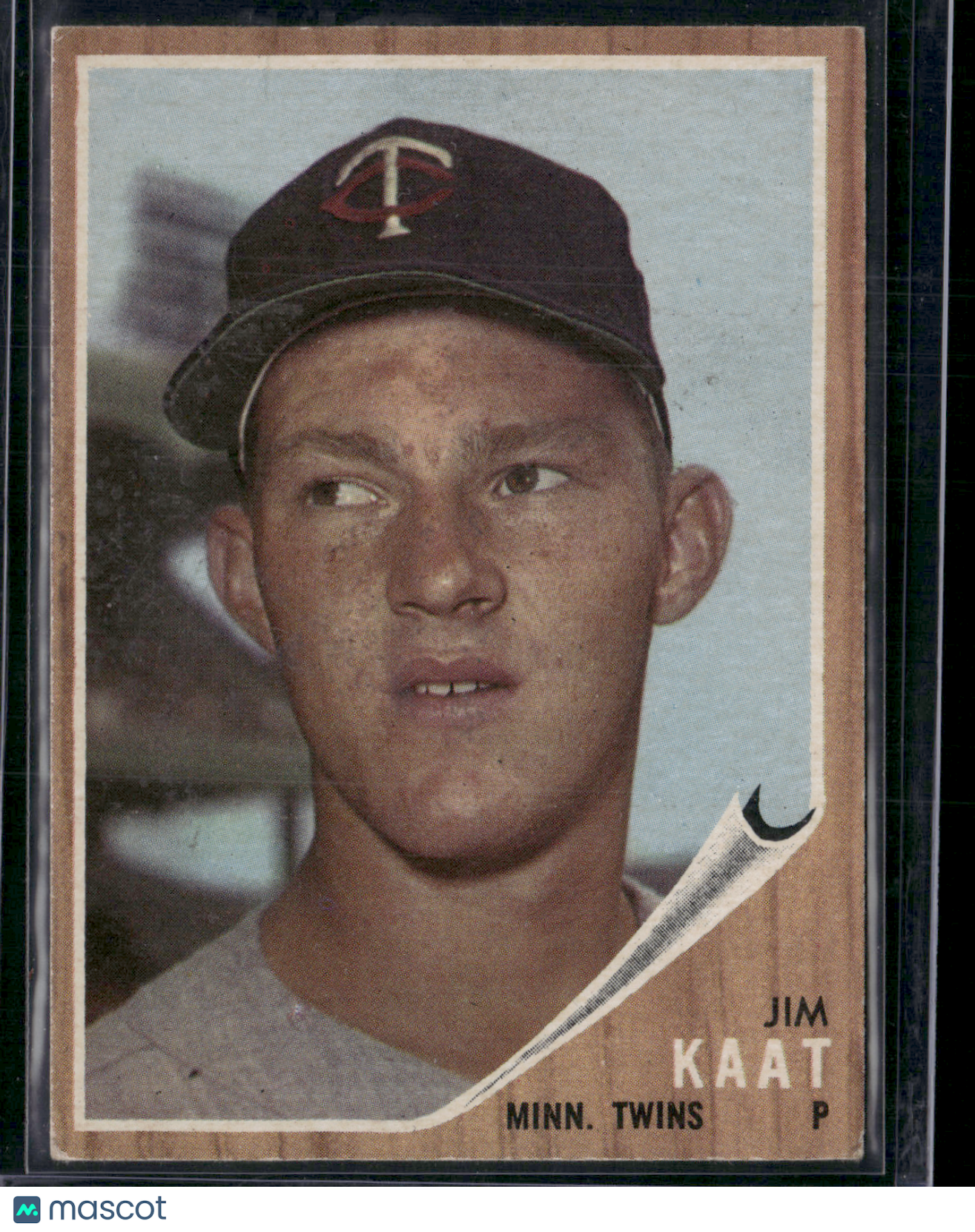 1962 Topps JIM KAAT #21