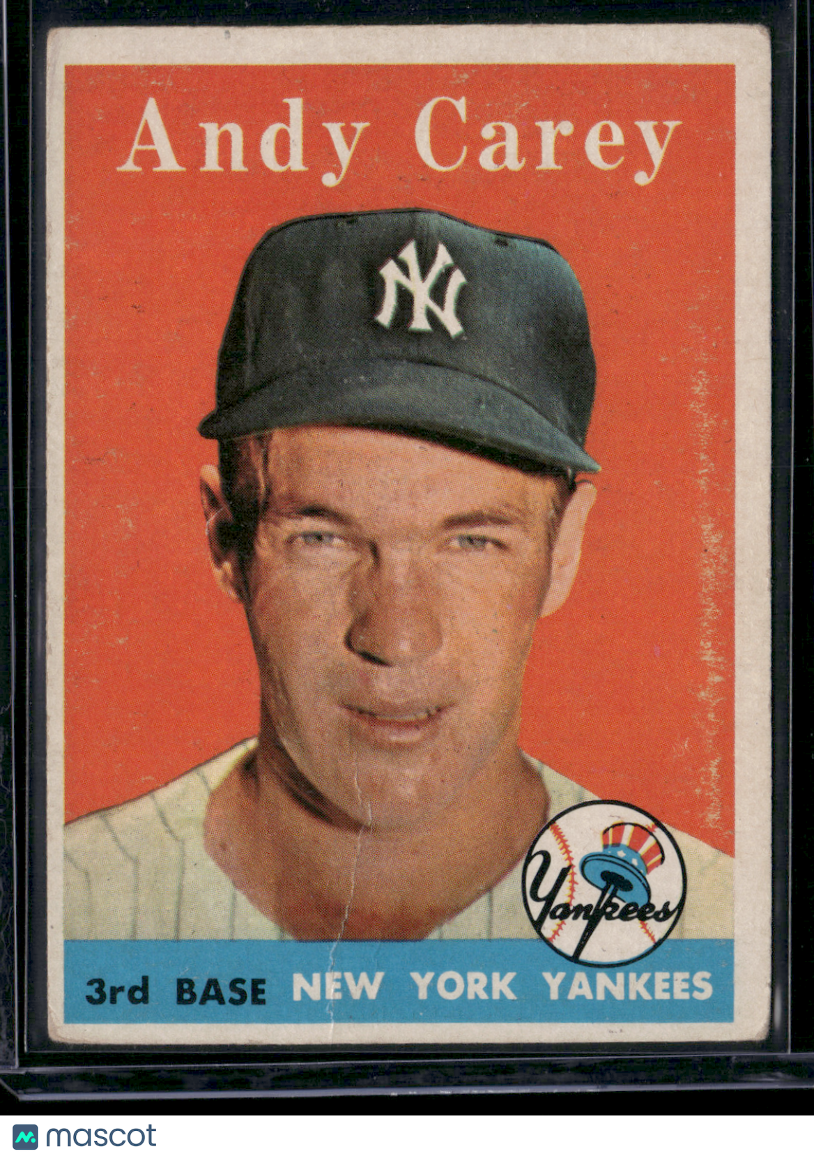 1958 Topps ANDY CAREY #333