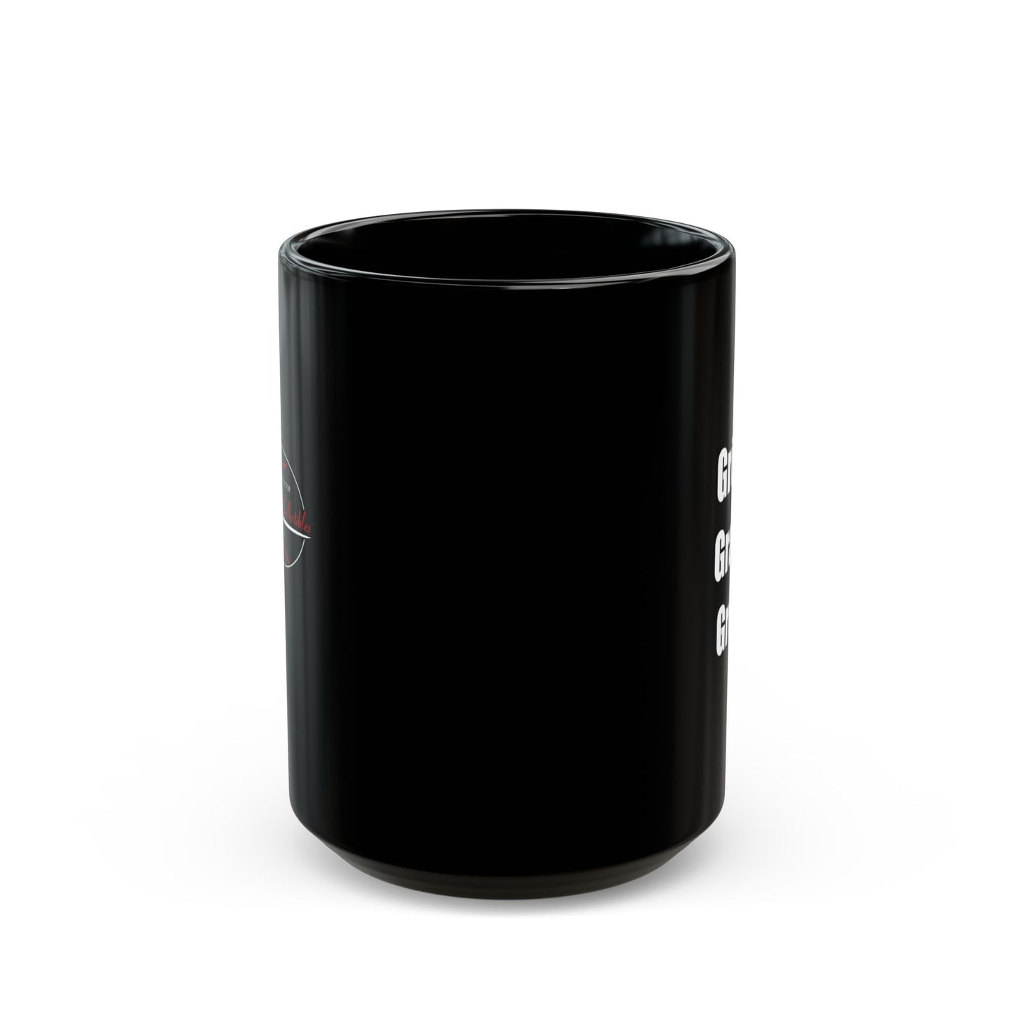 Grind. Grade. Grow. Black Collector’s Mug – Built for Hustlers in the Hobby