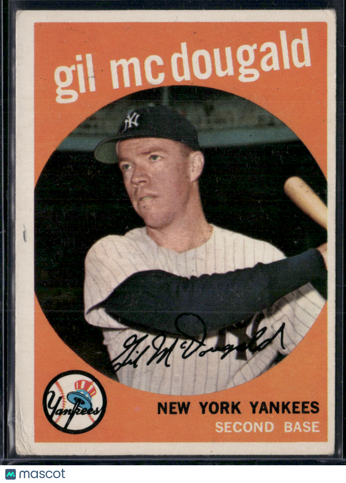 1959 Topps GIL MCDOUGALD #345