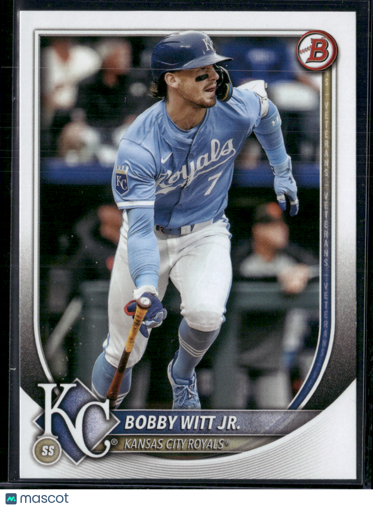 2025 Bowman BOBBY WITT JR #7
