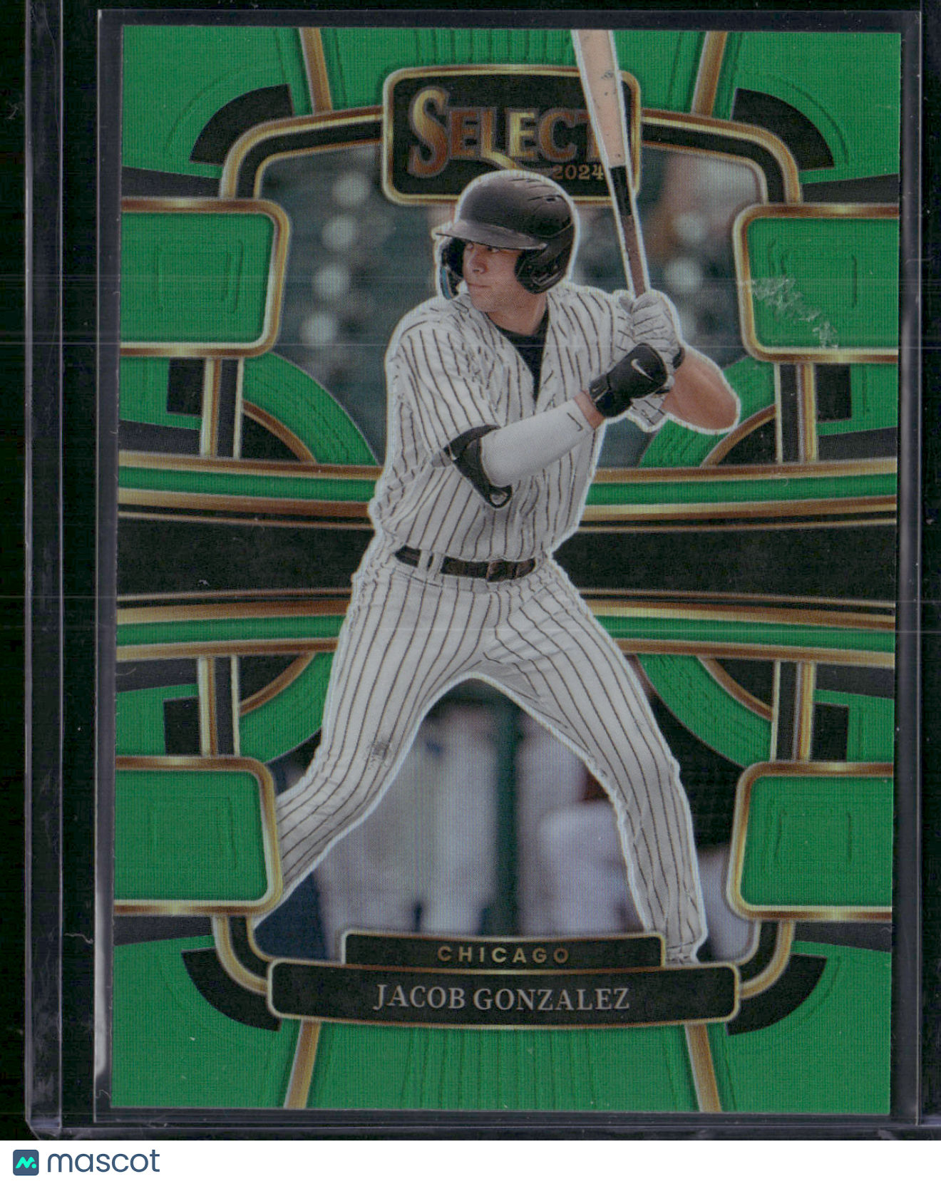 2024 Select Baseball JACOB GONZALEZ #23 Concourse Green Prizm 2/5!!!