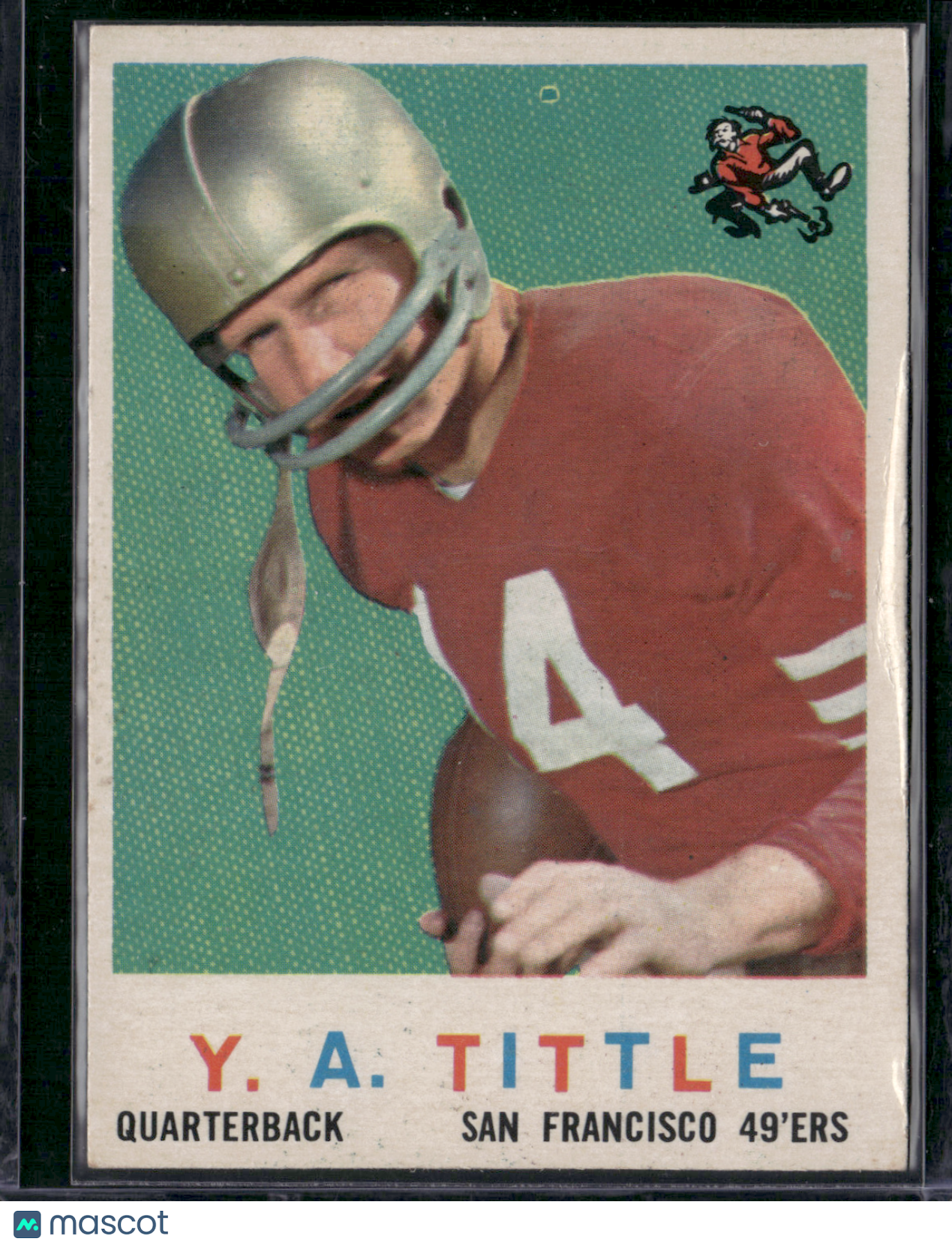 1959 Topps Y.A TITTLE #130