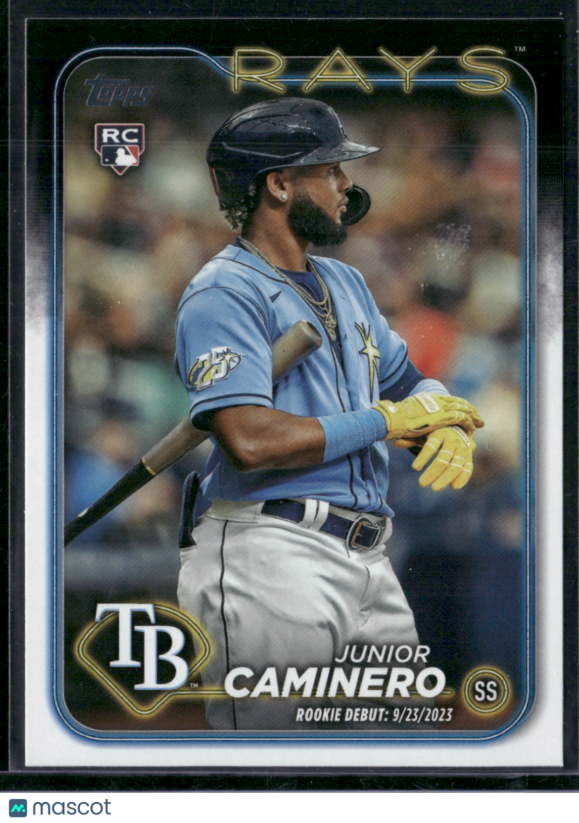2024 Topps Update JUNIOR CAMINERO RC #US223 Rookie Debut