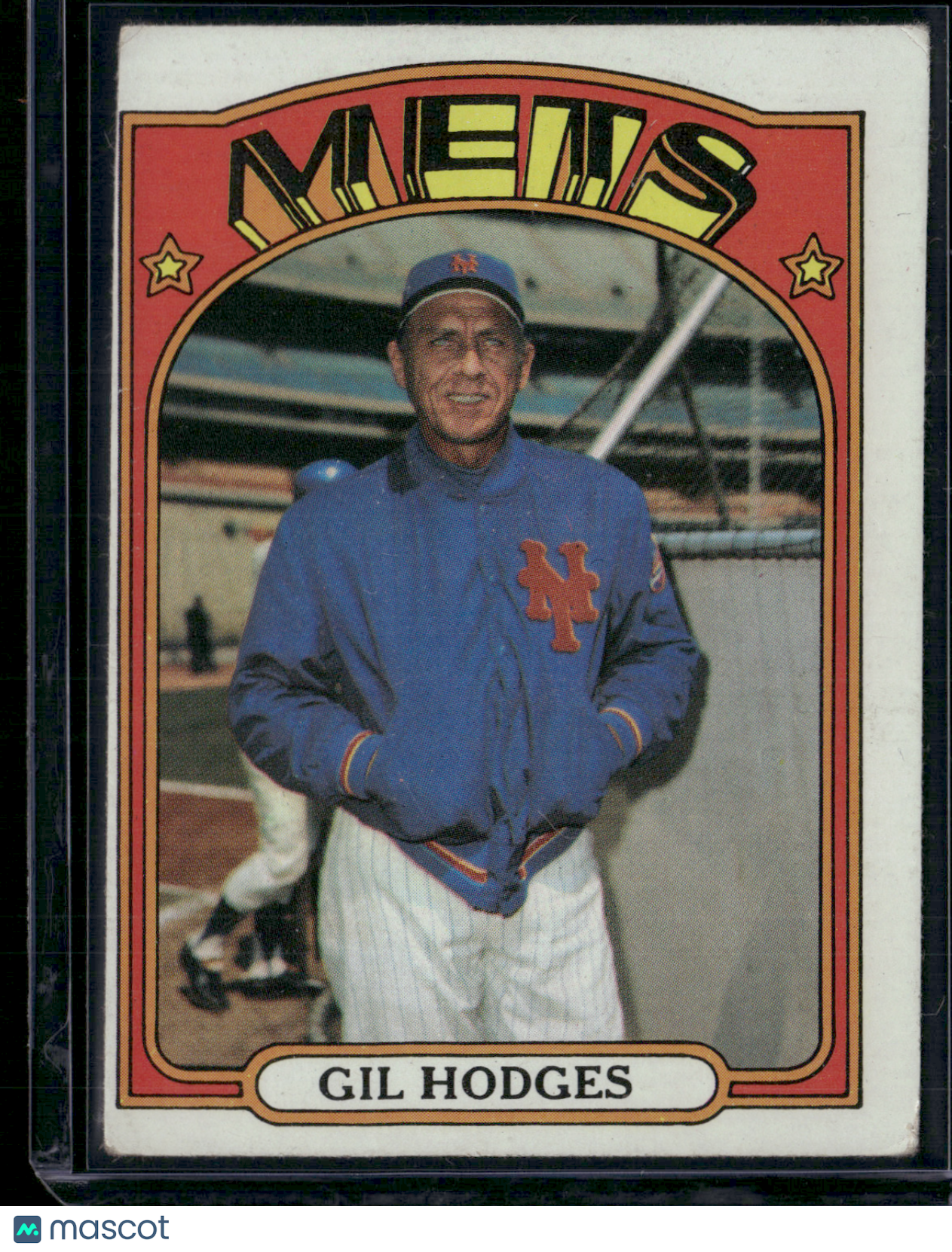 1972 Topps GIL HODGES #465