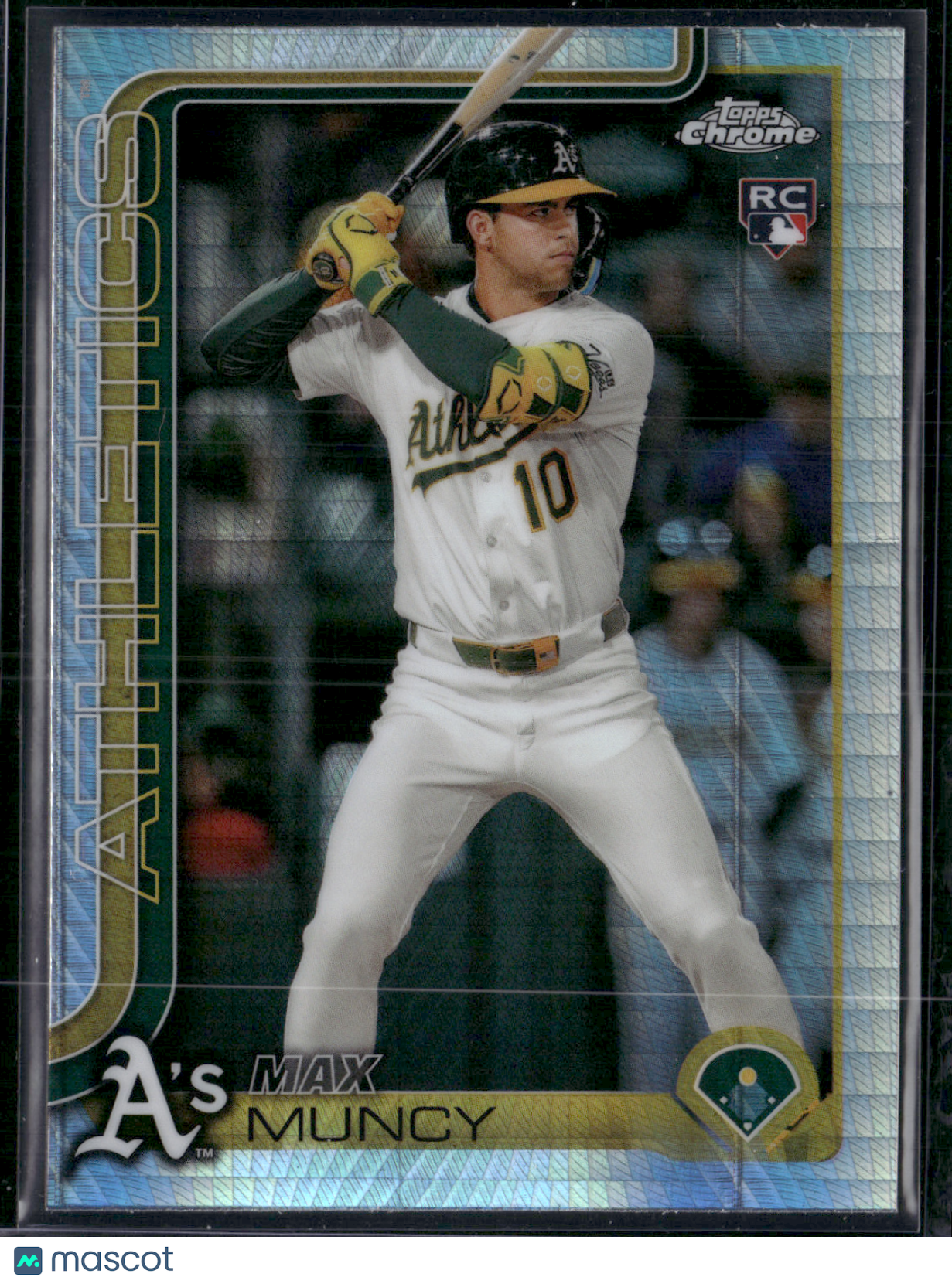 2025 Topps Chrome MAX MUNCY #221 Geometric Refractor Rookie RC