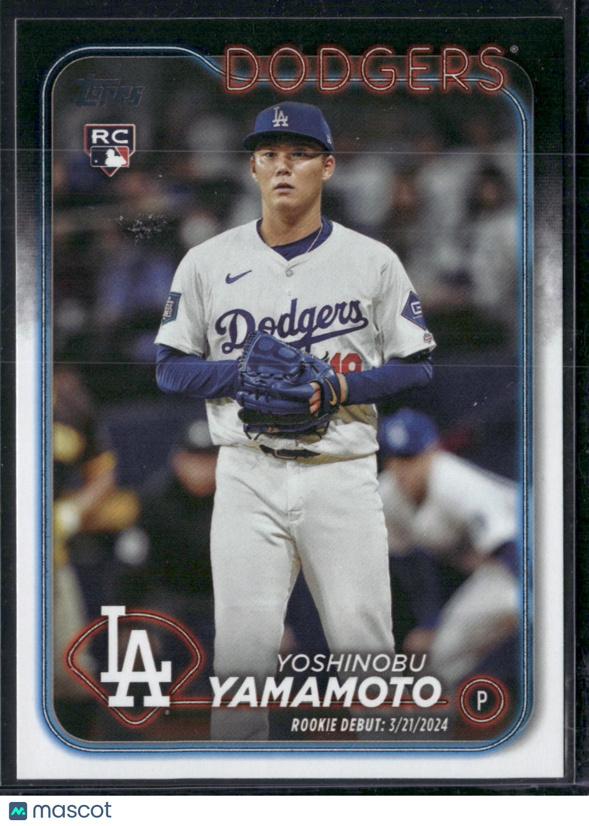 2024 Topps Update YOSHINOBU YAMAMOTO RC #US149 Rookie Debut