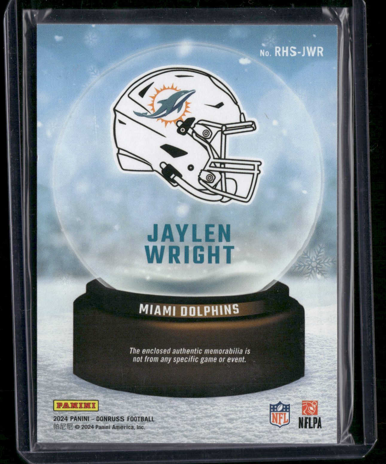 2024 Donruss JAYLEN WRIGHT #RHS-JWR Rookie Sweaters Rookie RC