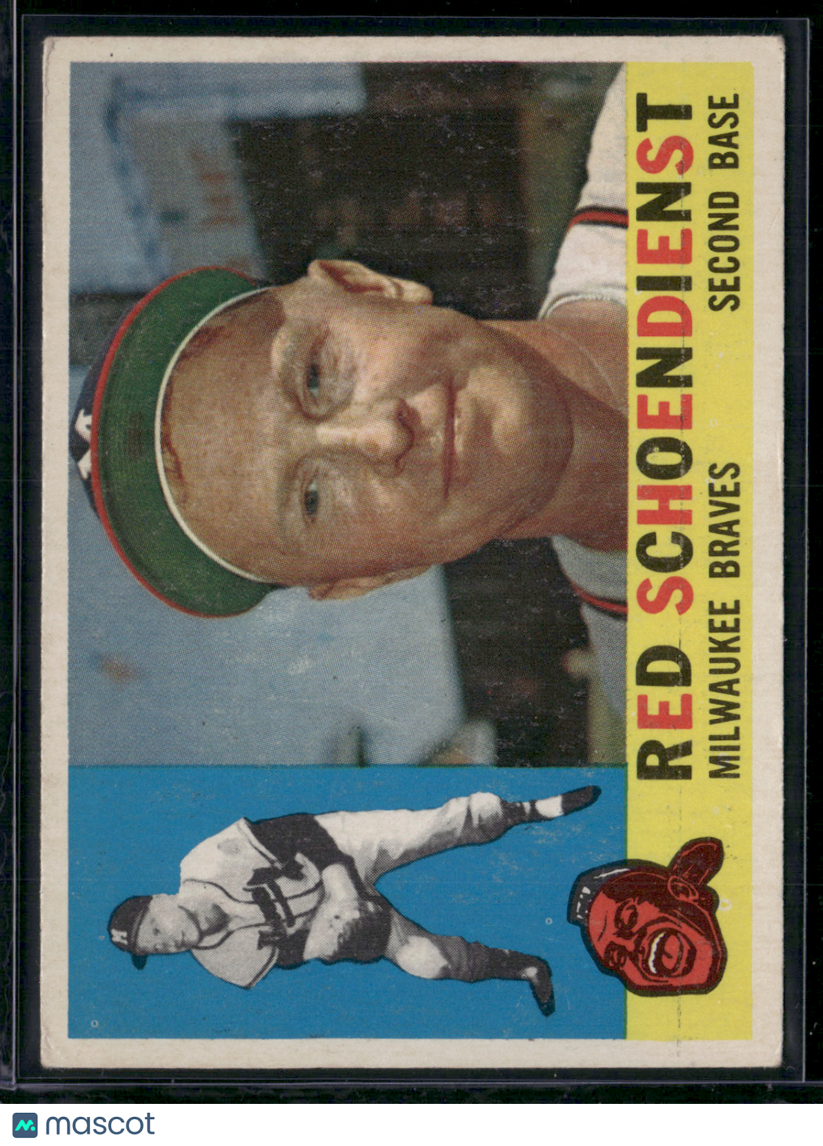 1960 Topps RED SCHOENDIENST #335