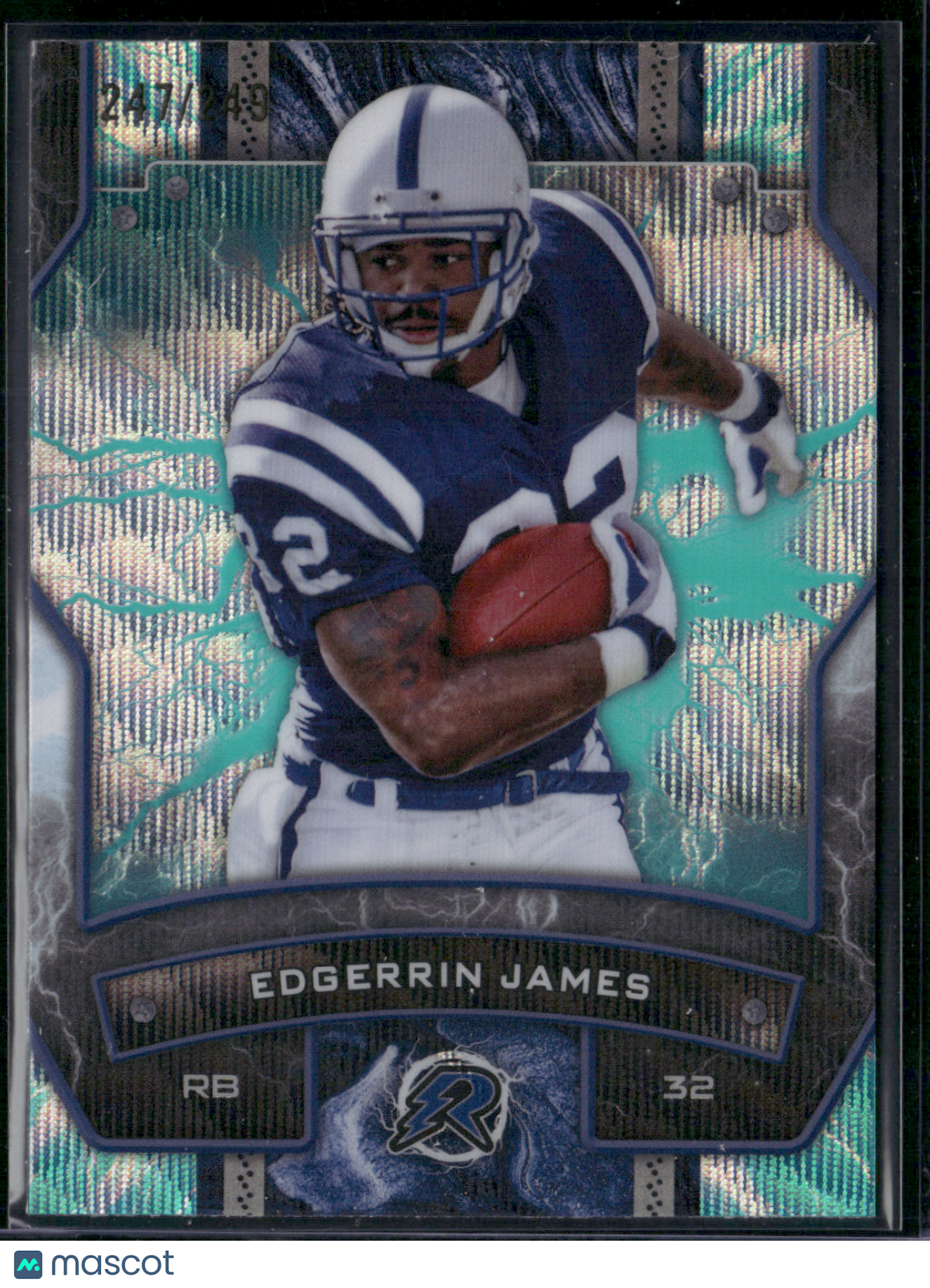 2024 Topps Resurgence EDGERRIN JAMES #43 Purple Foilboard 247/249