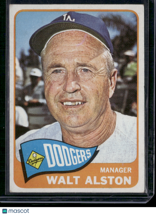 1965 Topps WALT ALSTON #217