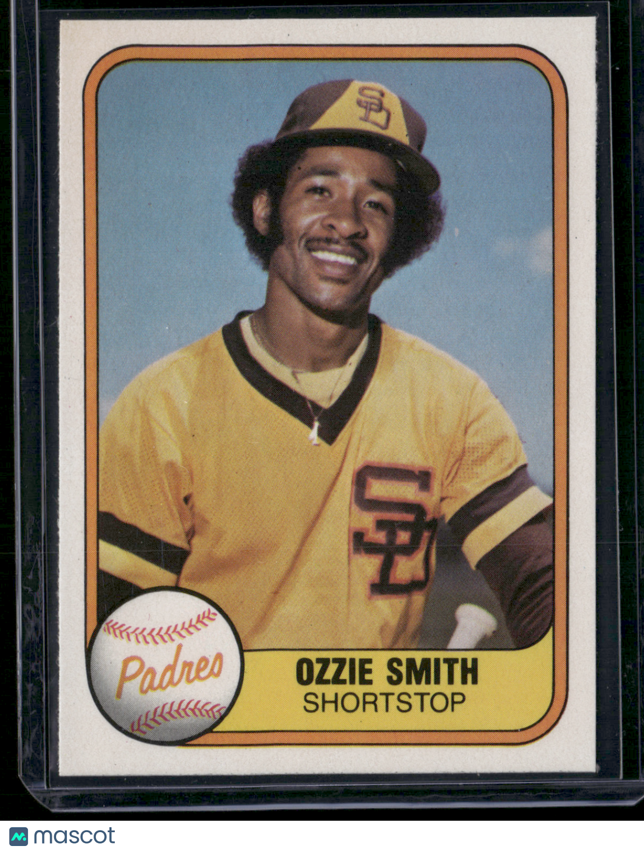 1981 Fleer OZZIE SMITH #488 (EX/MT)