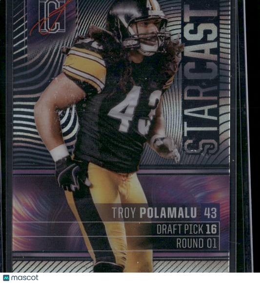 2024 Topps Signature Class TROY POLAMALU #SC-13 STARCAST
