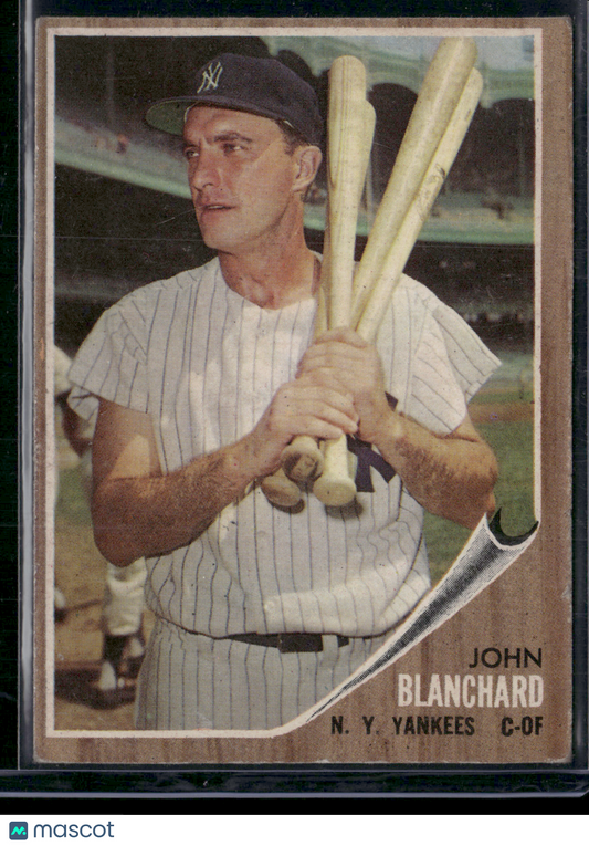 1962 Topps JOHN BLANCHARD #93