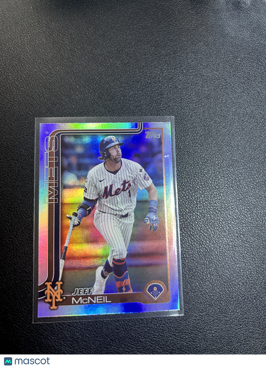 2025 Topps Series 1 JEFF MCNEIL #149 Rainbow Foil