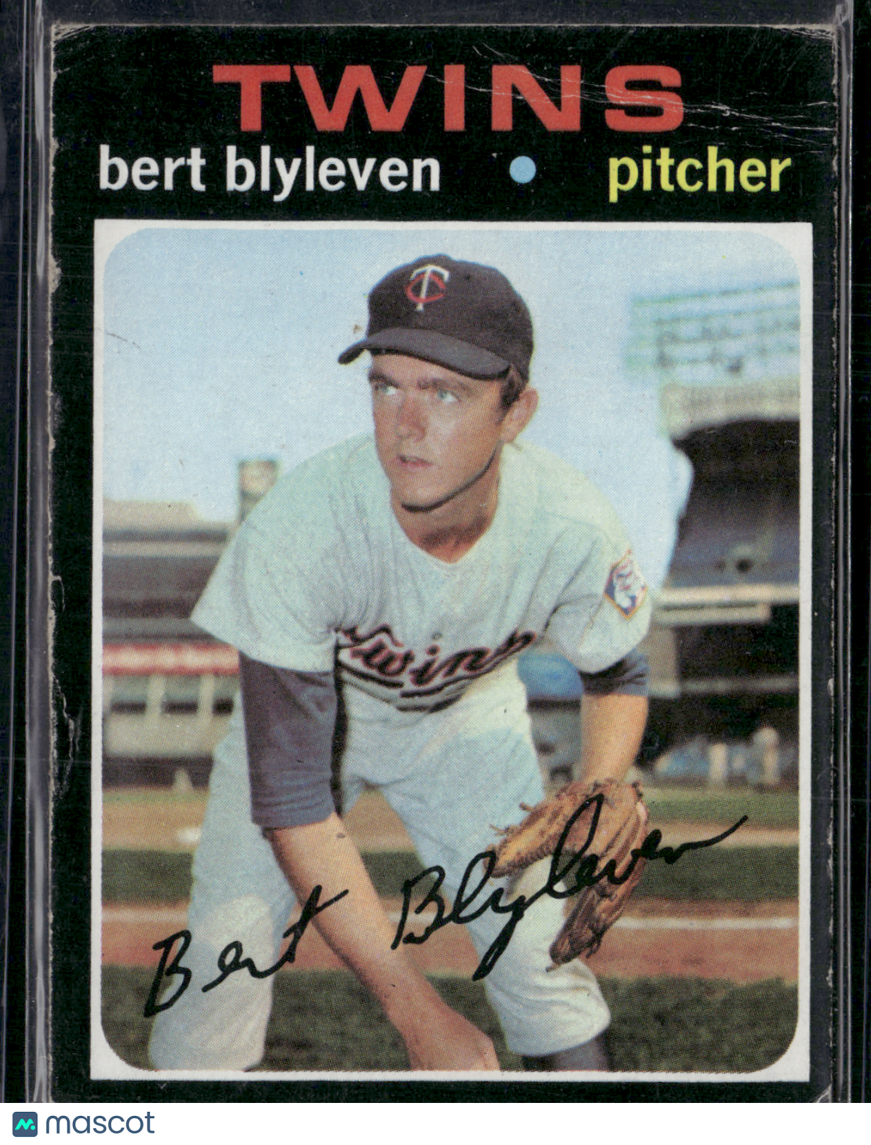 1971 Topps BERT BLYLEVEN #26