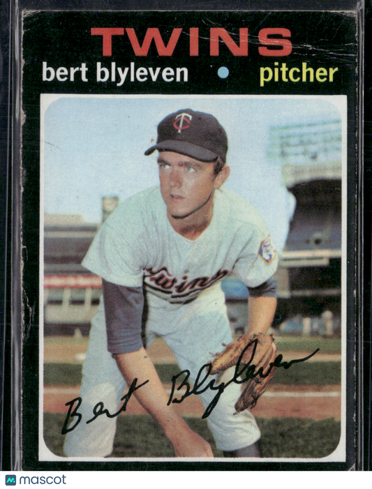 1971 Topps BERT BLYLEVEN #26
