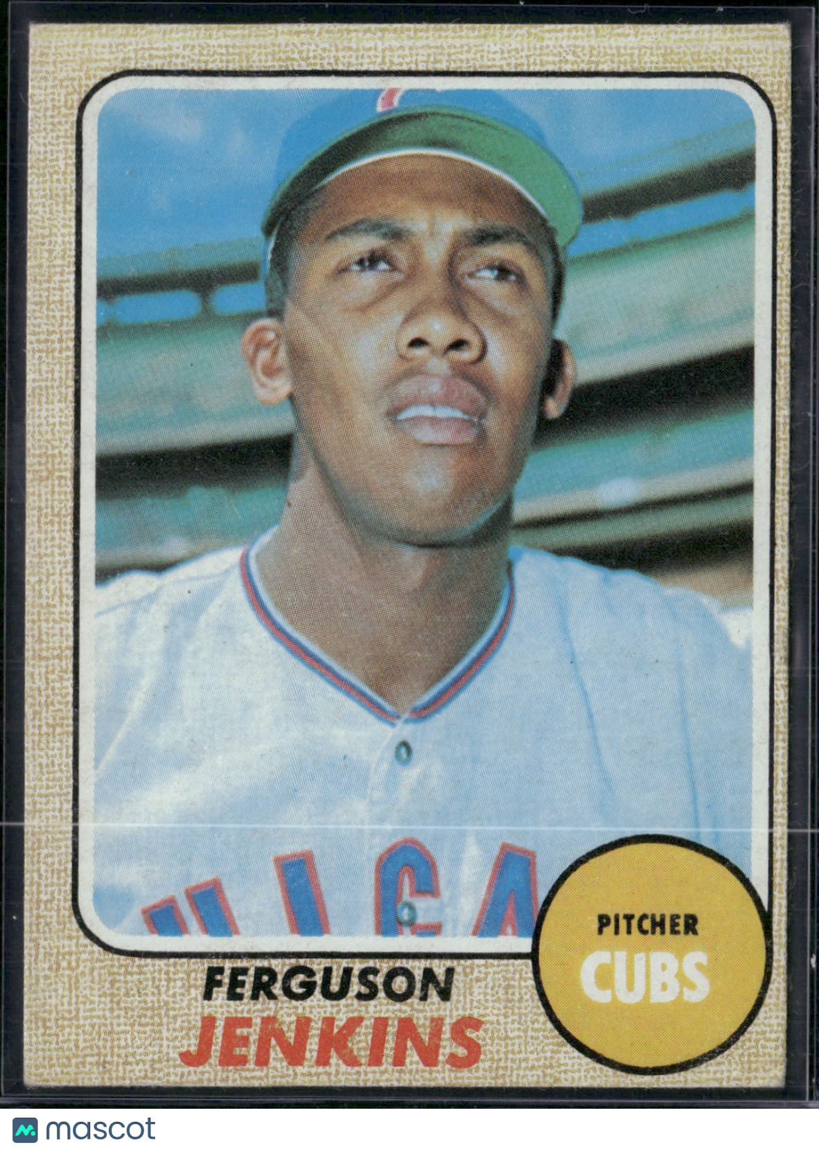 1968 Topps FERGUSON JENKINS #410 (VG/EX)