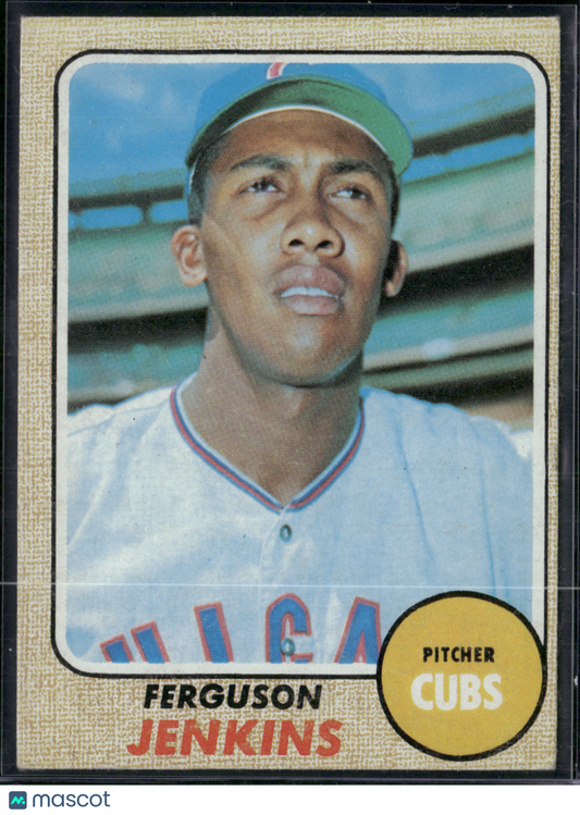 1968 Topps FERGUSON JENKINS #410 (VG/EX)