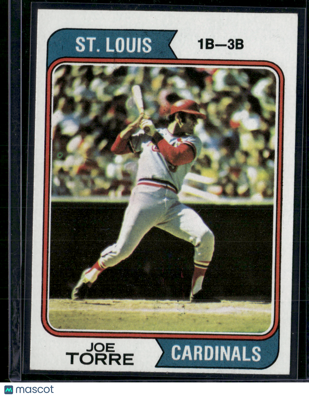 1974 Topps JOE TORRE #15 Print Snow (EX)