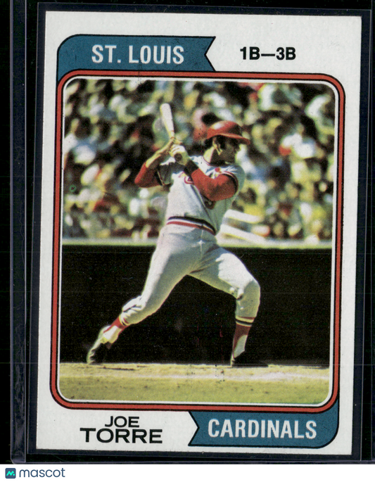 1974 Topps JOE TORRE #15 Print Snow (EX)