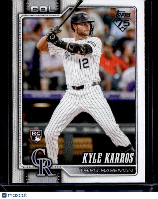 2026 Topps Series 1 KYLE KARROS #334 Rookie RC