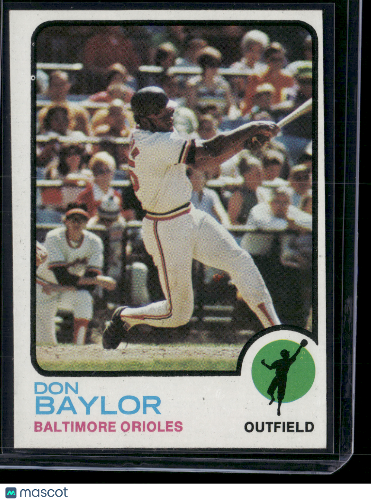 1973 Topps DON BAYLOR #384 (EX)