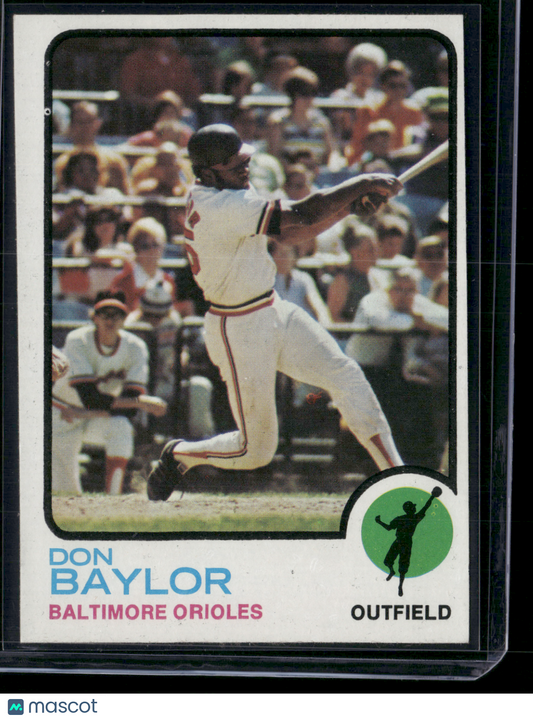 1973 Topps DON BAYLOR #384 (EX)