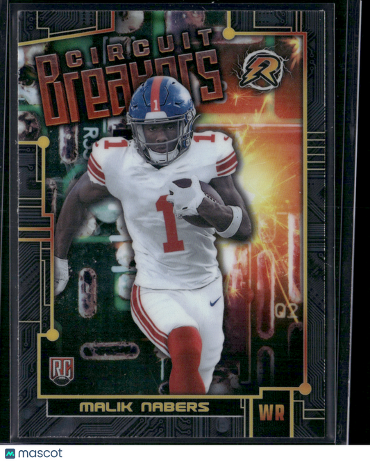 2024 Topps Resurgence MALIK NABERS #CB-2 CIRCUIT BREAKERS Rookie Card RC
