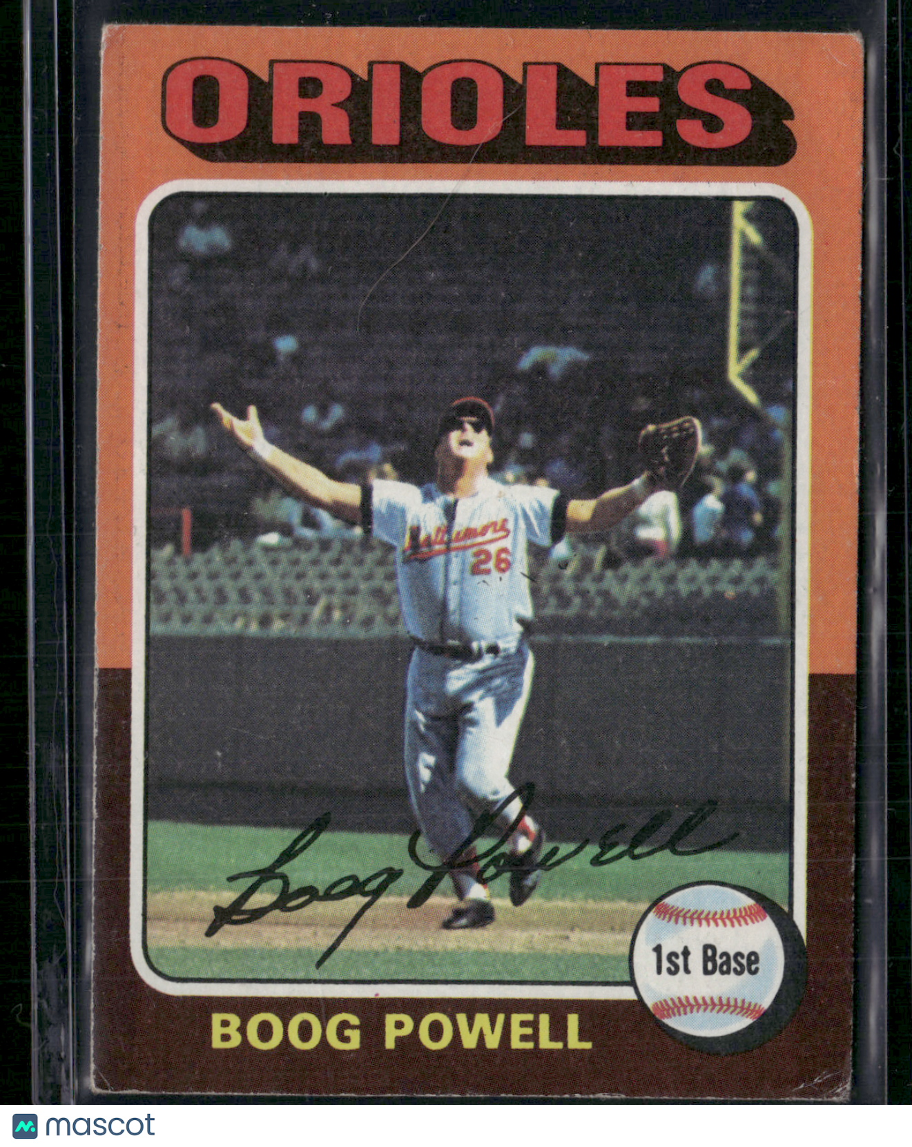 1975 Topps BOOG POWELL #625 (VG-VG/EX)
