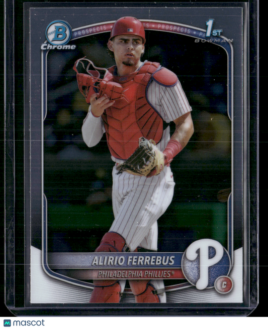 2025 Bowman Chrome ALIRIO FERREBUS #BCP-198 Chrome 1st Bowman