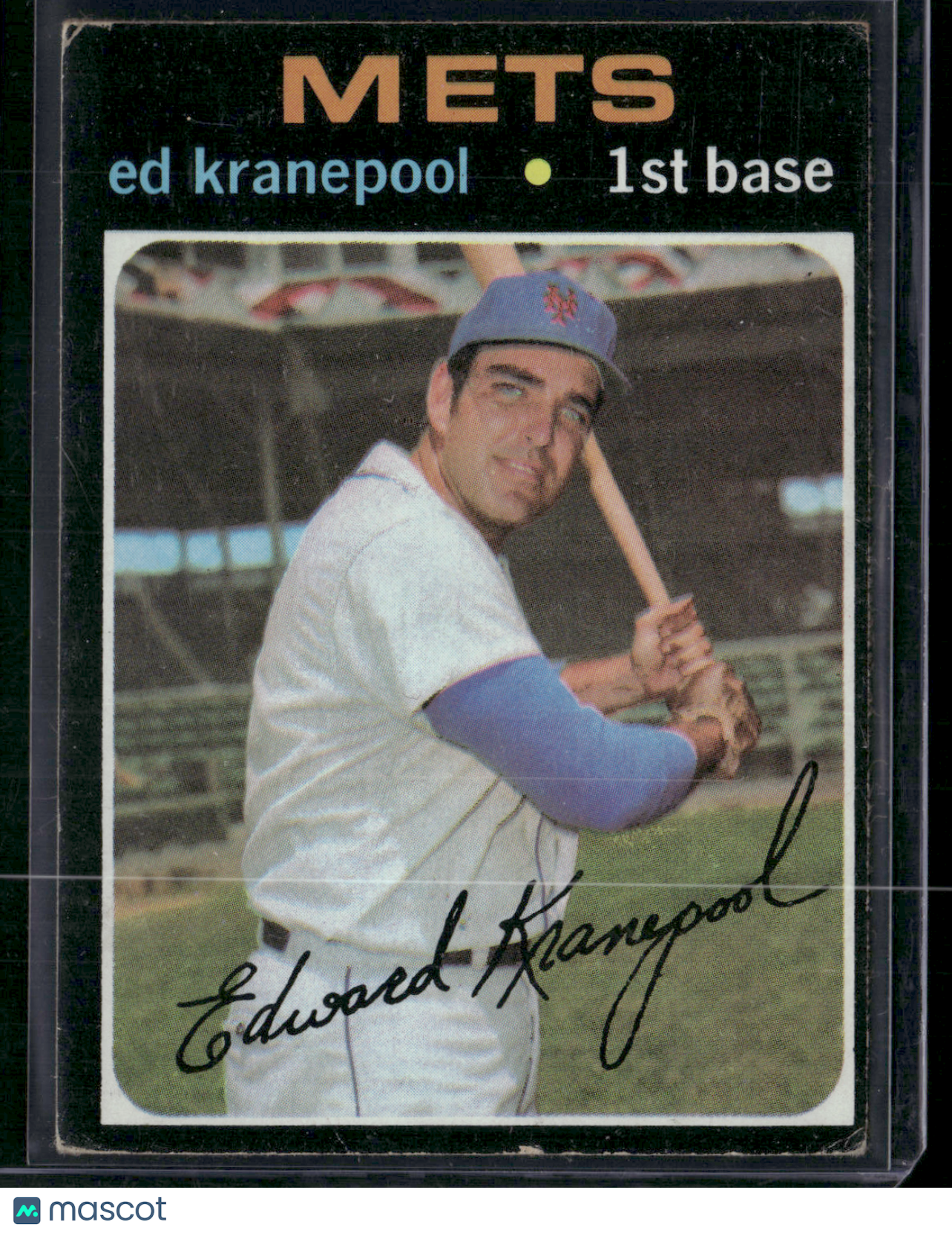 1971 Topps ED KRANEPOOL #573 (VG)