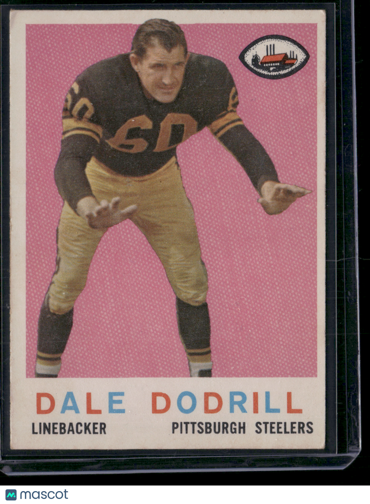 1959 Topps DALE DODRILL #34 (VG/EX)
