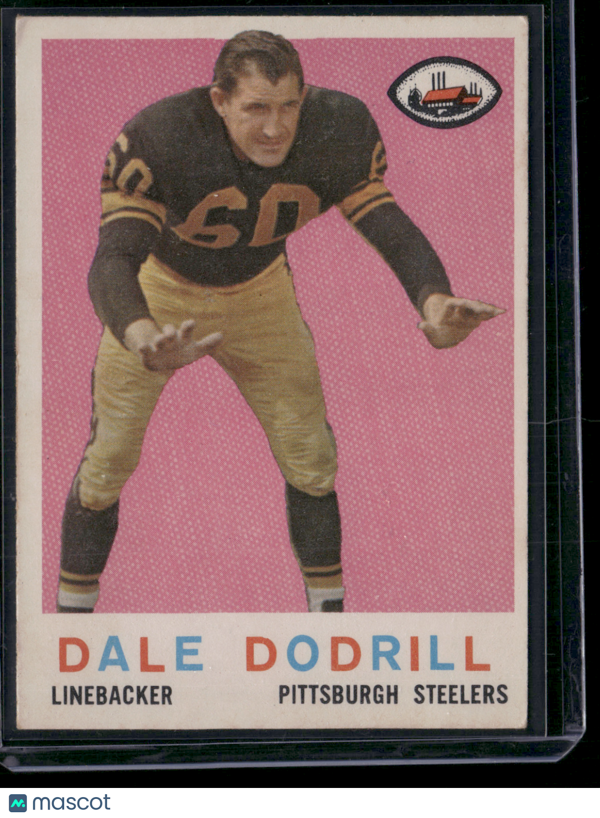 1959 Topps DALE DODRILL #34 (VG/EX)