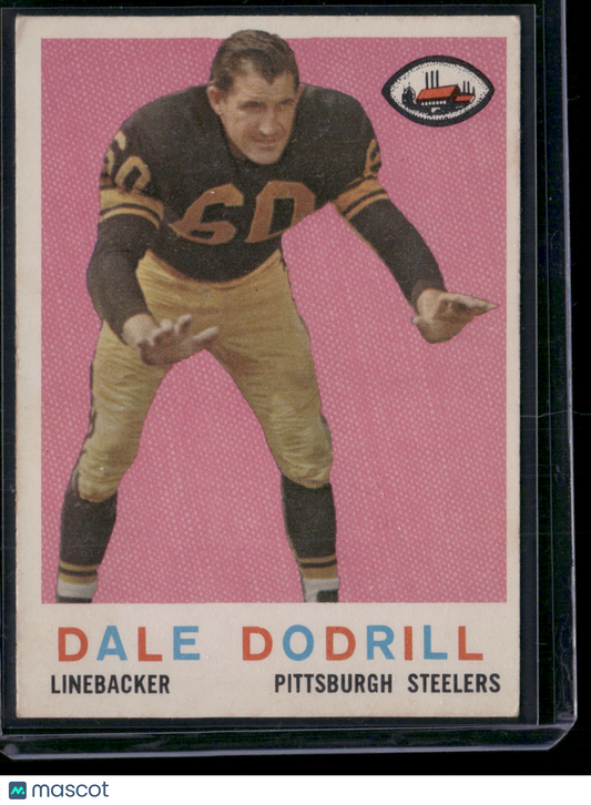 1959 Topps DALE DODRILL #34 (VG/EX)