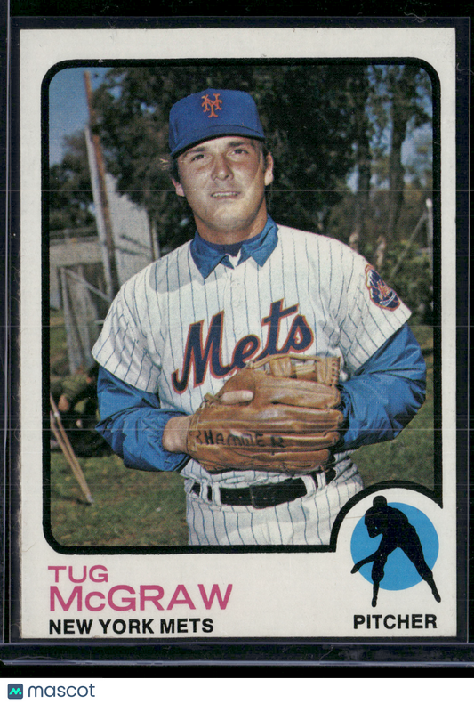 1973 Topps TUG MCGRAW #30 Edge Crush (EX)