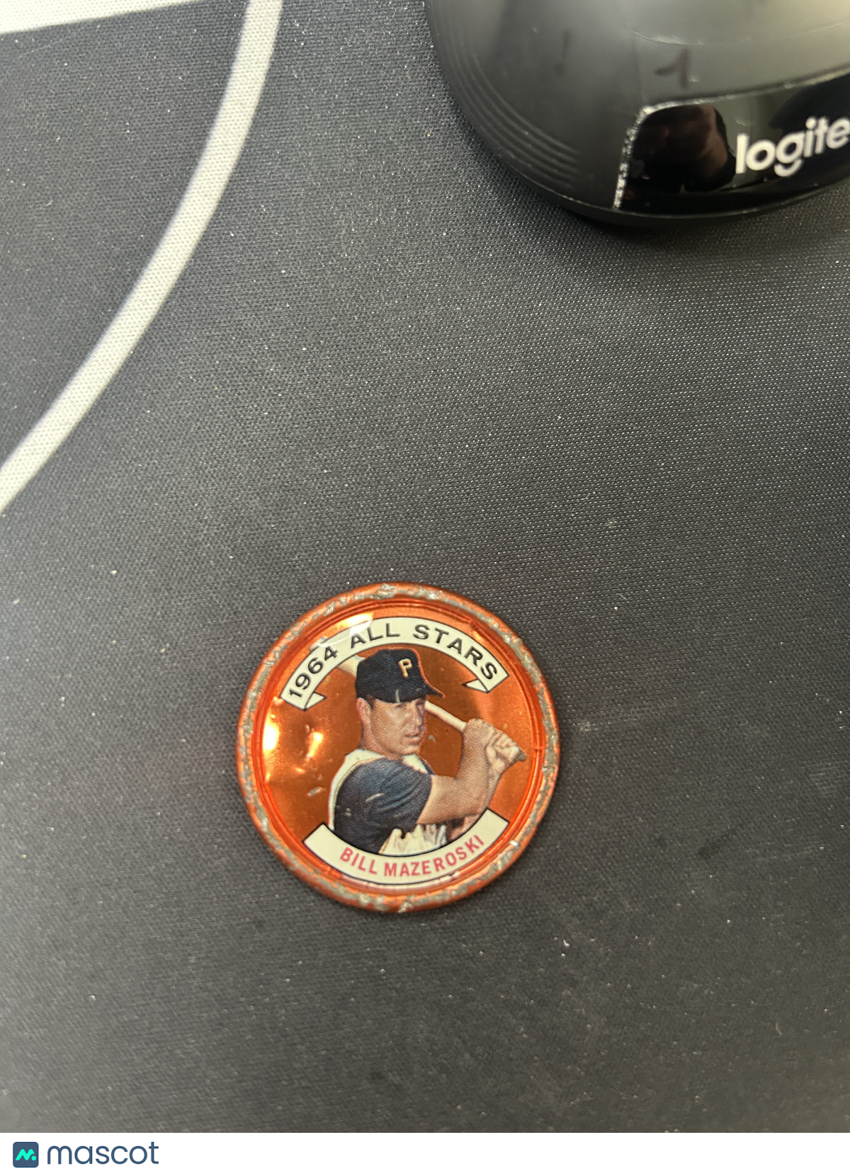 1964 Coin BILL MAZEROSKI #143 All Star (Good)