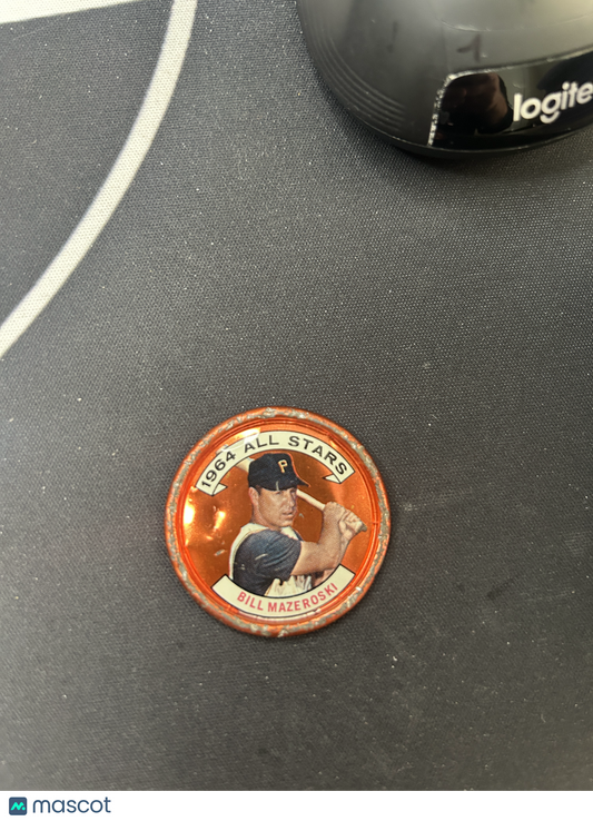 1964 Coin BILL MAZEROSKI #143 All Star (Good)