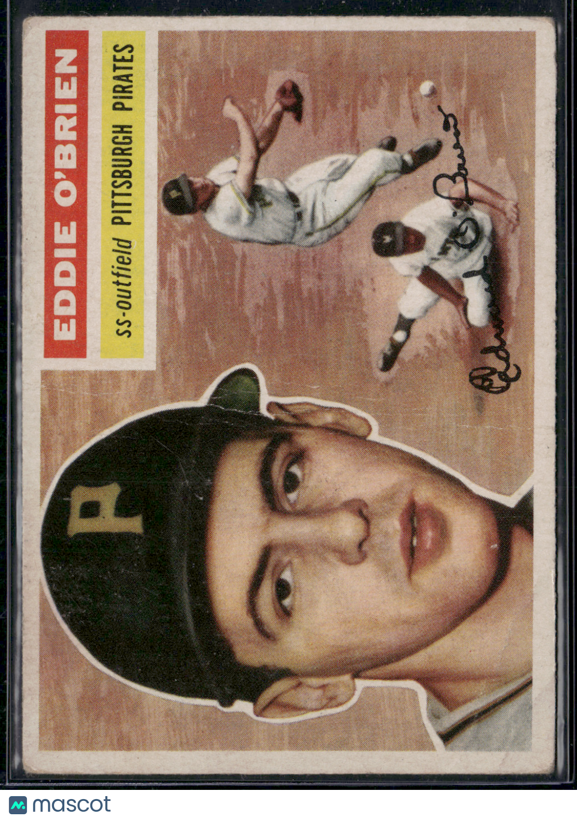 1956 Topps EDDIE O'BRIEN #116