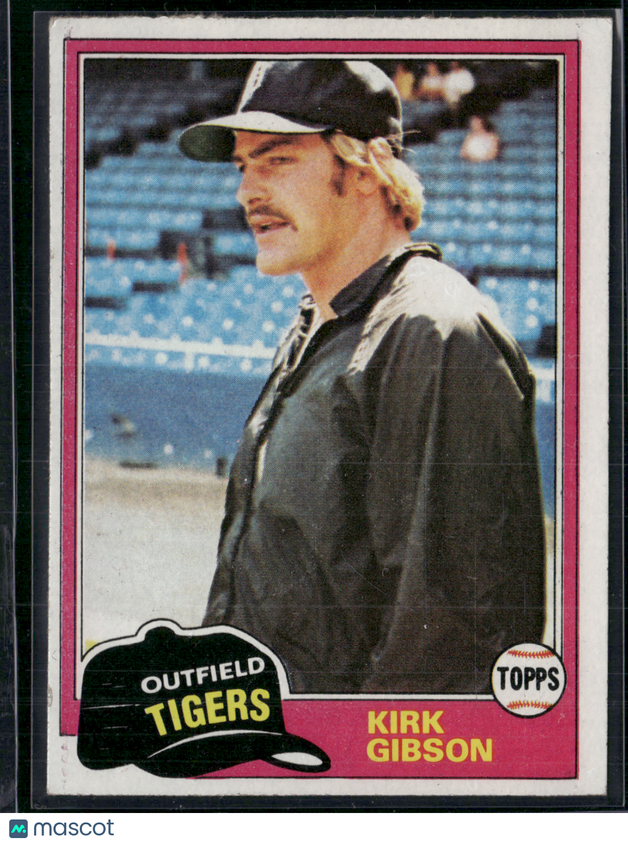 1981 Topps KIRK GIBSON #315 Rookie RC (EX)