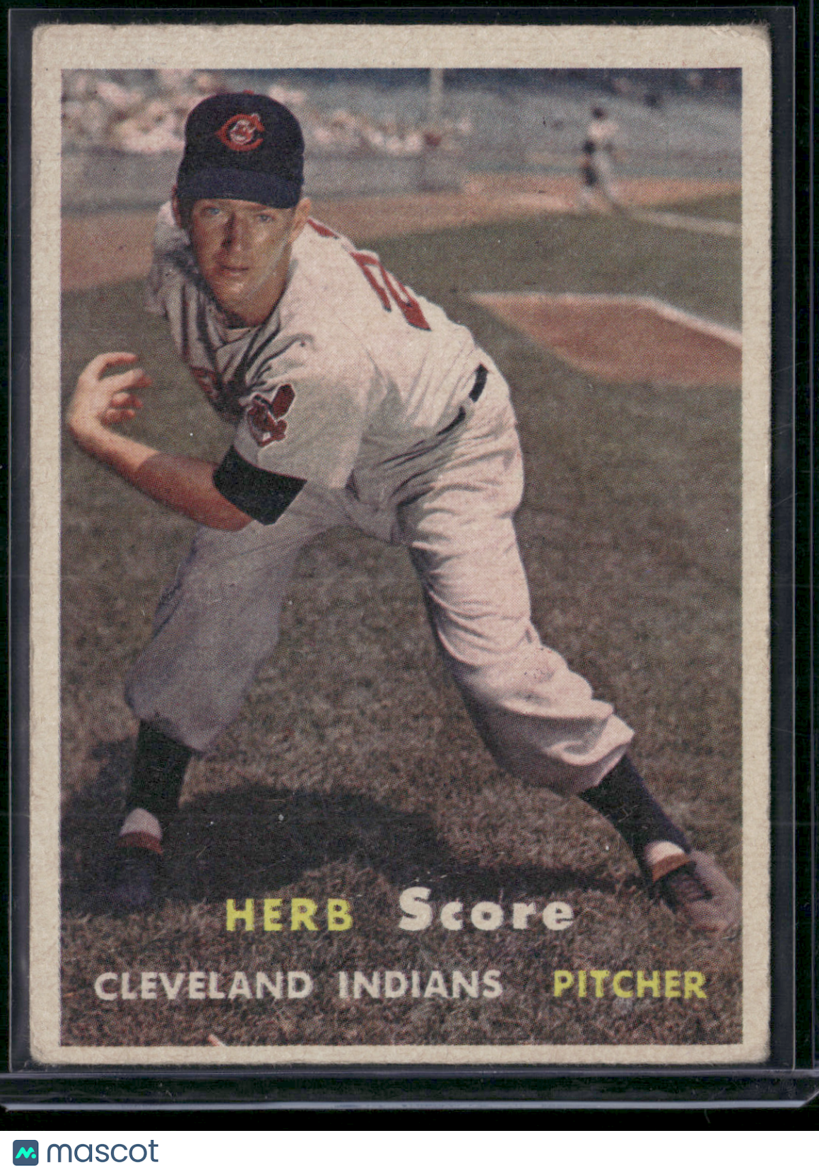 1957 Topps HERB SCORE #50 Light Wrinkles (VG)