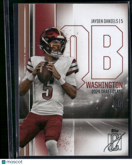 2024 Topps Signature Class JAYDEN DANIELS #194 BRONZE Rookie Card RC