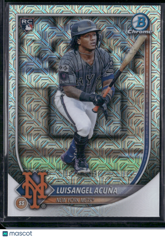 2025 Bowman Chrome LUISANGEL ACUNA #32 Mega Rookie