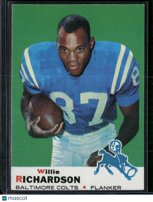 1969 Topps WILLIE RICHARDSON #5 (EX-EX/MT)