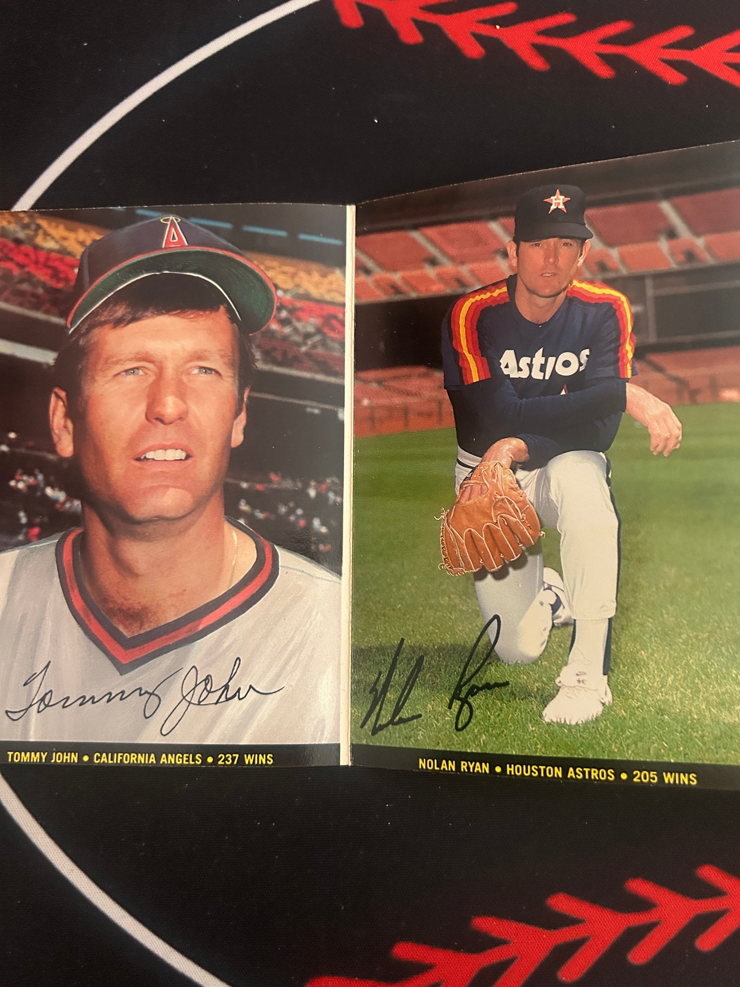 1983 Topps BASEBALL FOLDOUTS 17 Pitching Leaders Set 1 of 5 (EX)