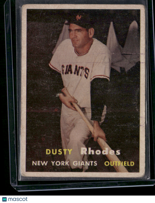 1957 Topps DUSTY RHODES #61